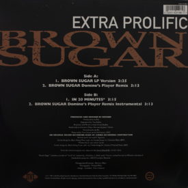 Extra Prolific ‎– Brown Sugar