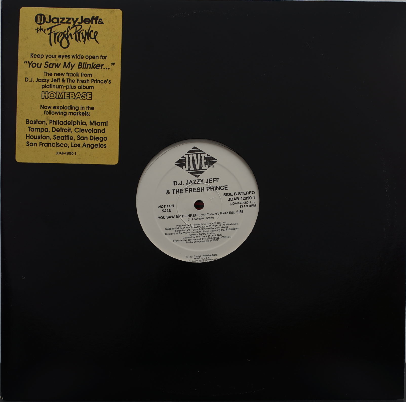 DJ Jazzy Jeff & The Fresh Prince – You Saw My Blinker