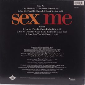 R. Kelly - Sex Me (Parts I & II) (Back Cover)